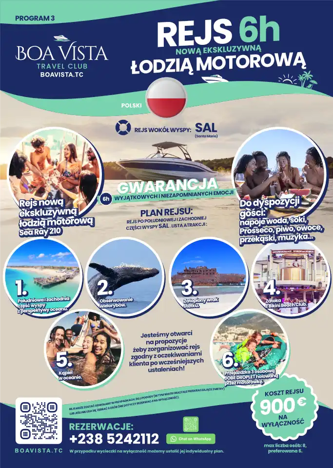 Boa Vista Travel Club - oferta wycieczek wokół Wysp Zielonego Przylądka